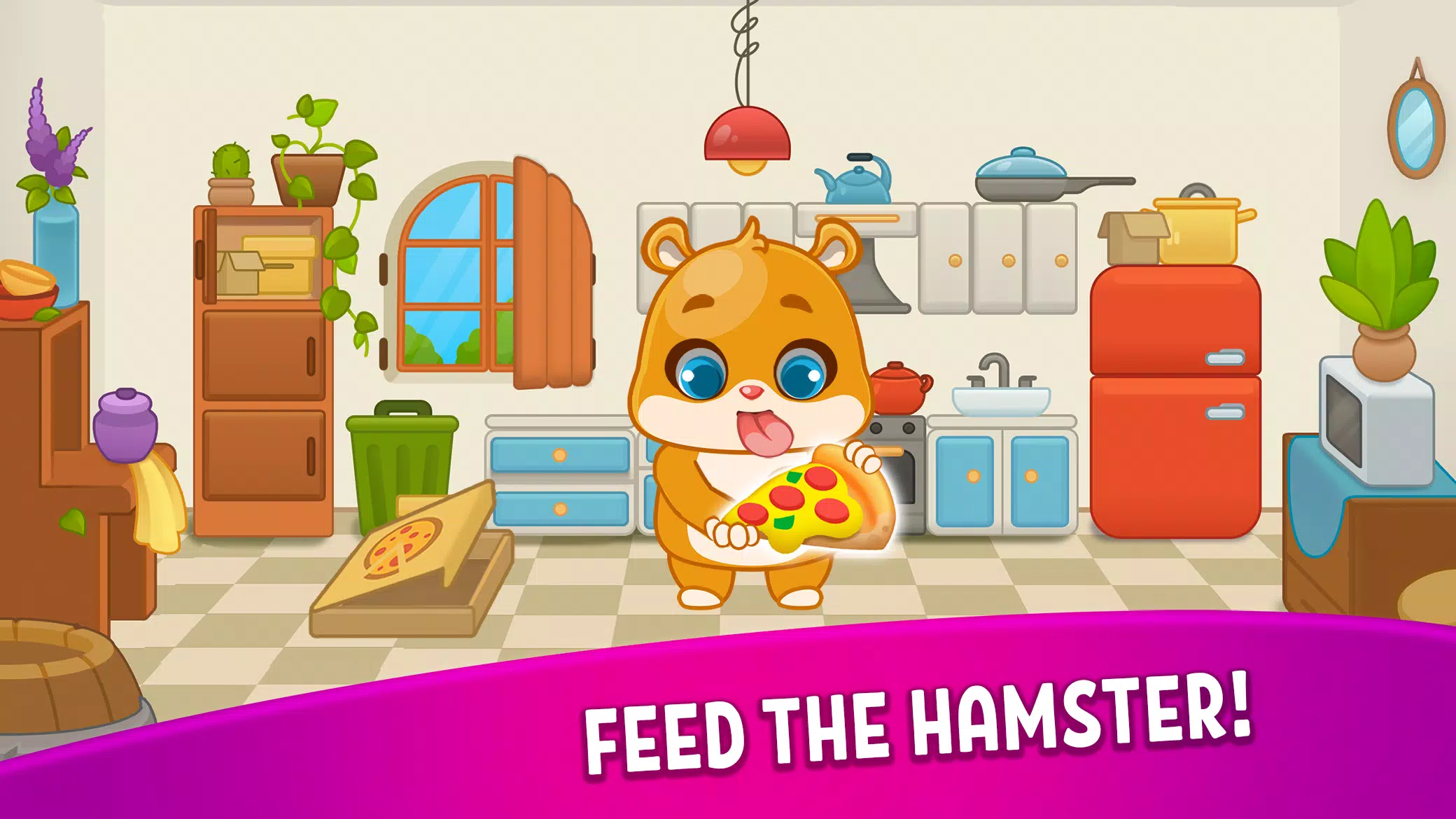 Hamster House: Kids Mini Games ภาพหน้าจอ 1