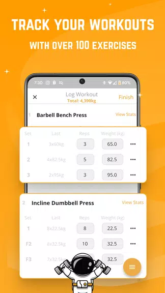 Stronger - Workout Gym Tracker 스크린샷 0