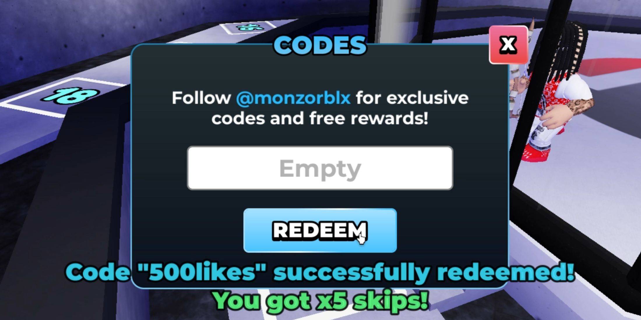 Redeeming Codes Image