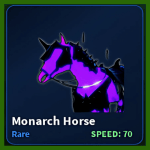 Monarch Horse Ground Mount mula sa Arise Crossover