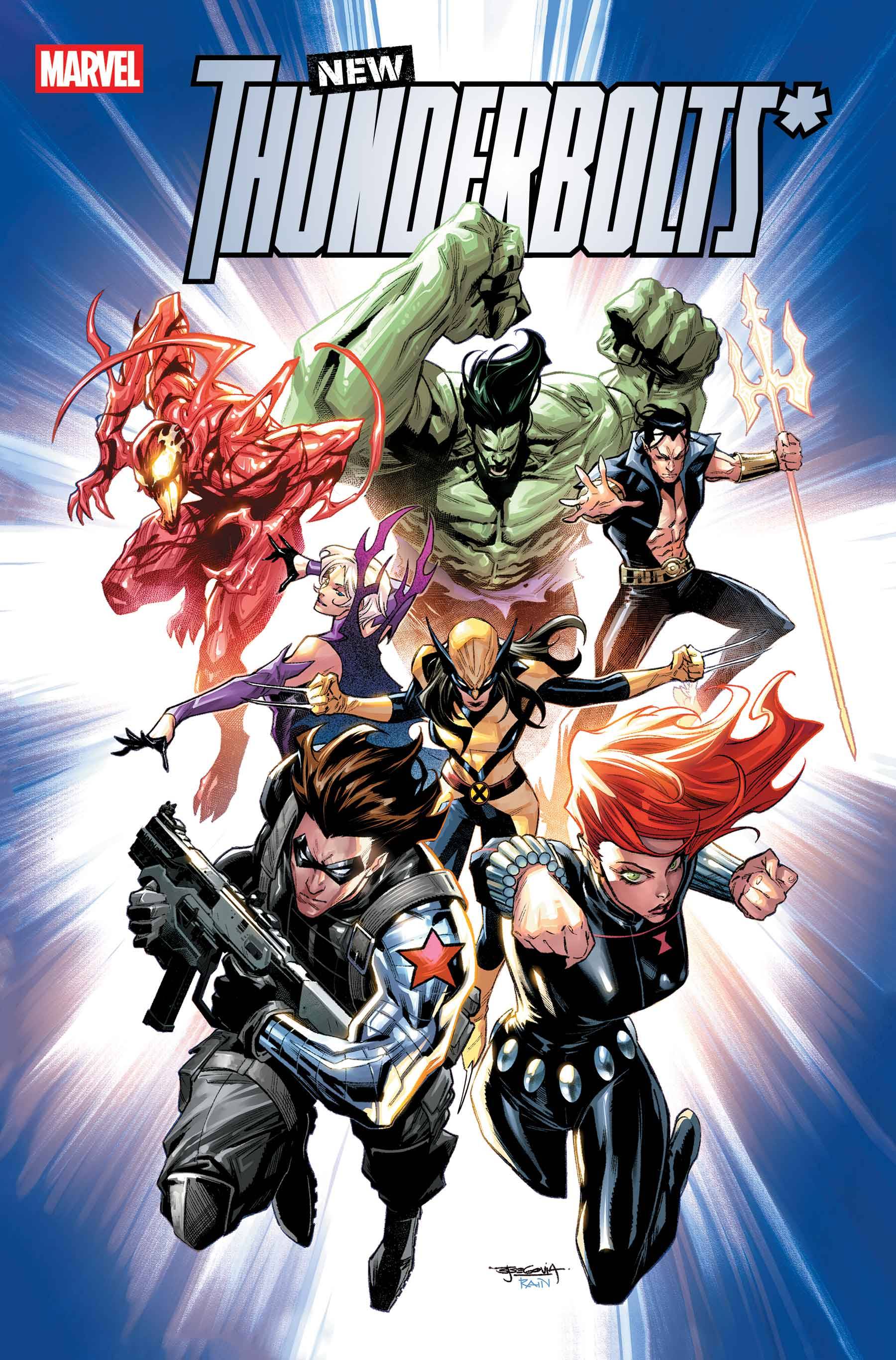 New Thunderbolts #1 Cover Art by Stephen Segovia