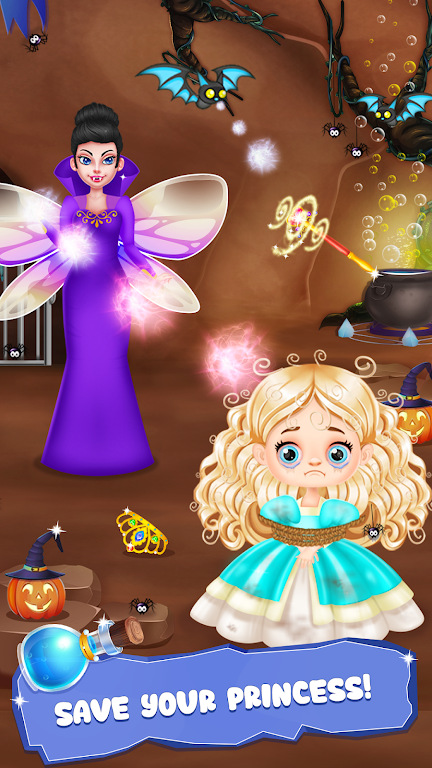 Princess life love story games Captura de tela 2