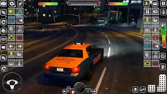 Taxi Simulator 3D-US Taxi Game スクリーンショット 1