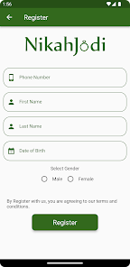 Schermata NikahJodi - The Muslim Matrimony 1