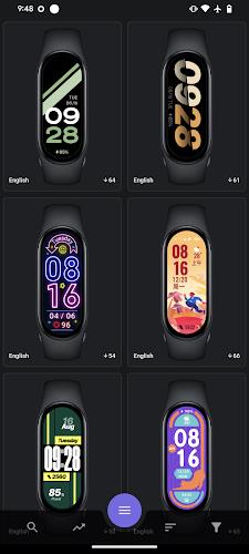 Mi Band 8 Watch Faces ภาพหน้าจอ 1