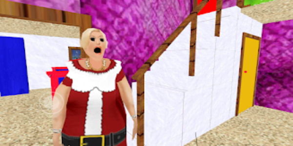 Santa Scary Granny Escape Ekran Görüntüsü 2