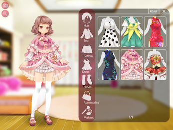 Anime Girl Creator & Dress Up Schermafbeelding 3