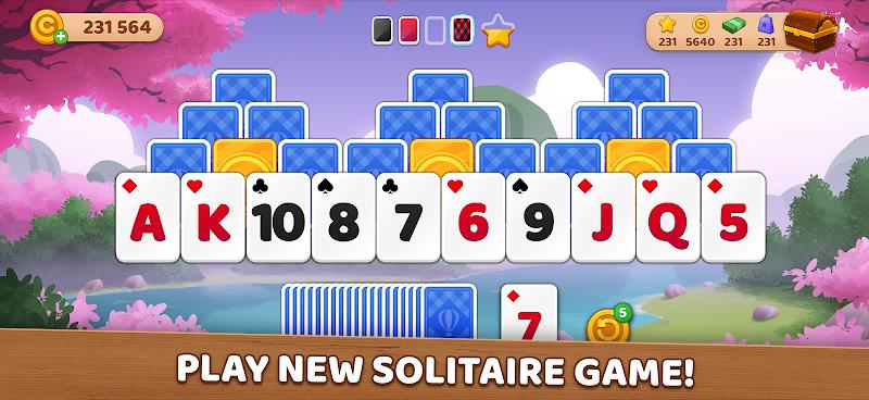 Solitaire Tripeaks: Cloud City应用截图第0张