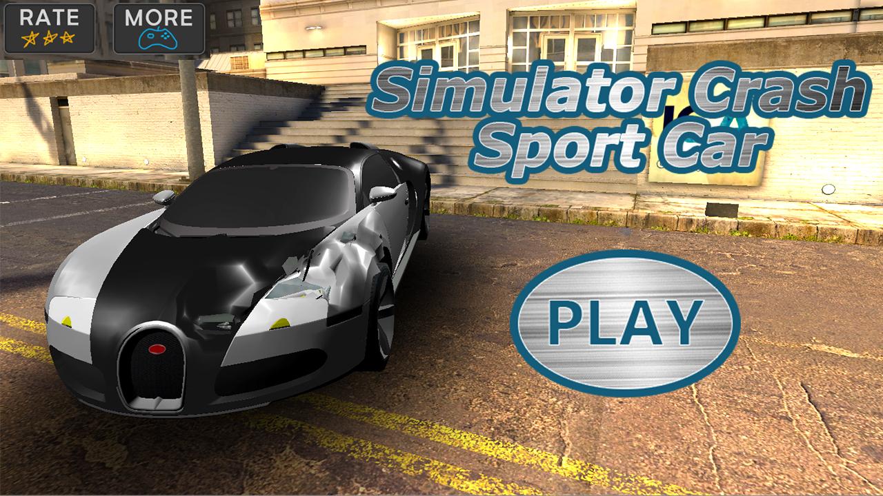 Simulator Crush Sport Car Zrzut ekranu 1