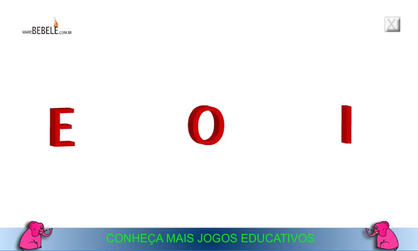 Jogo Das Vogais Скриншот 1