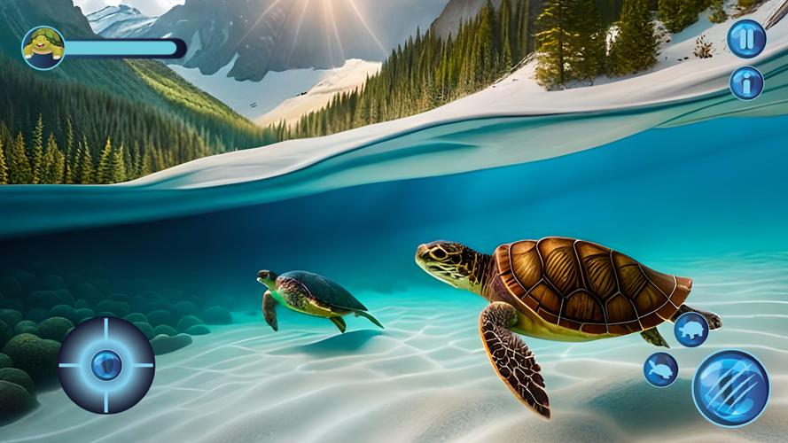 Ocean turtle tortoise Sea Game應用截圖第0張