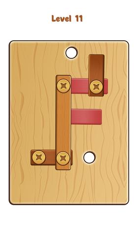 Nuts & Bolts Wood Screw Puzzle Capture d'écran 0
