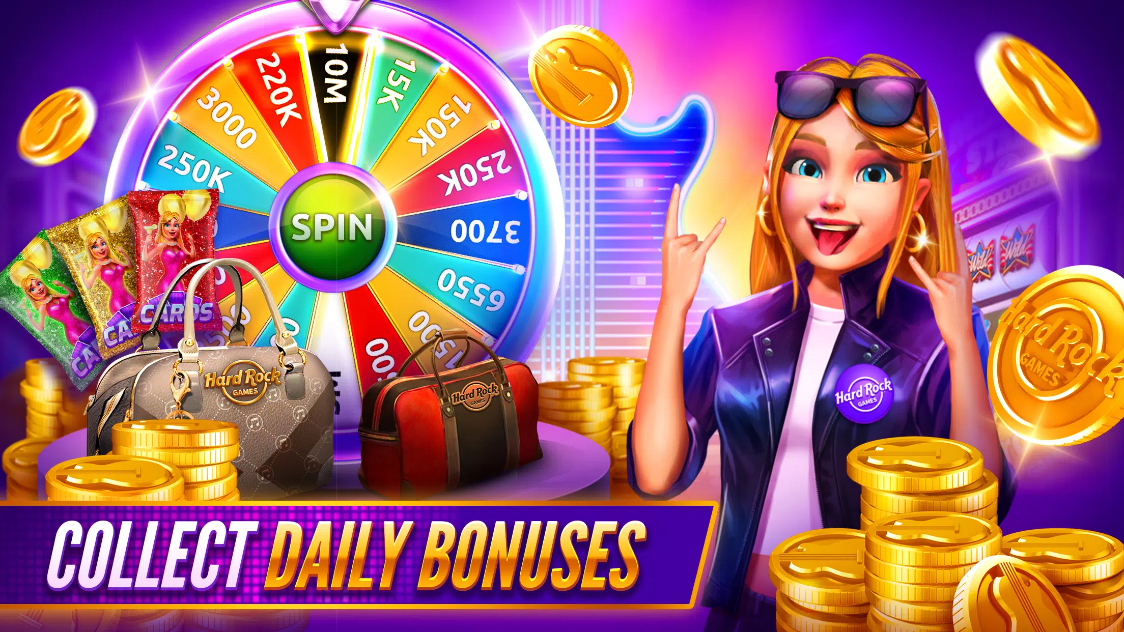 Hard Rock Jackpot Planet Ekran Görüntüsü 1