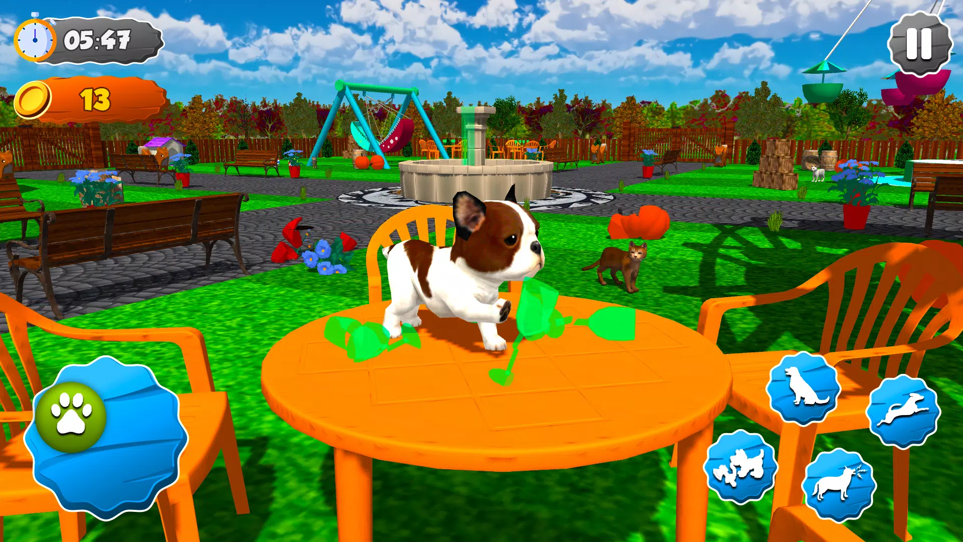 Pet Dog Game: Virtual Dog Sim スクリーンショット 2