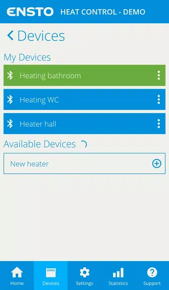 Ensto Heat Control App Ekran Görüntüsü 3