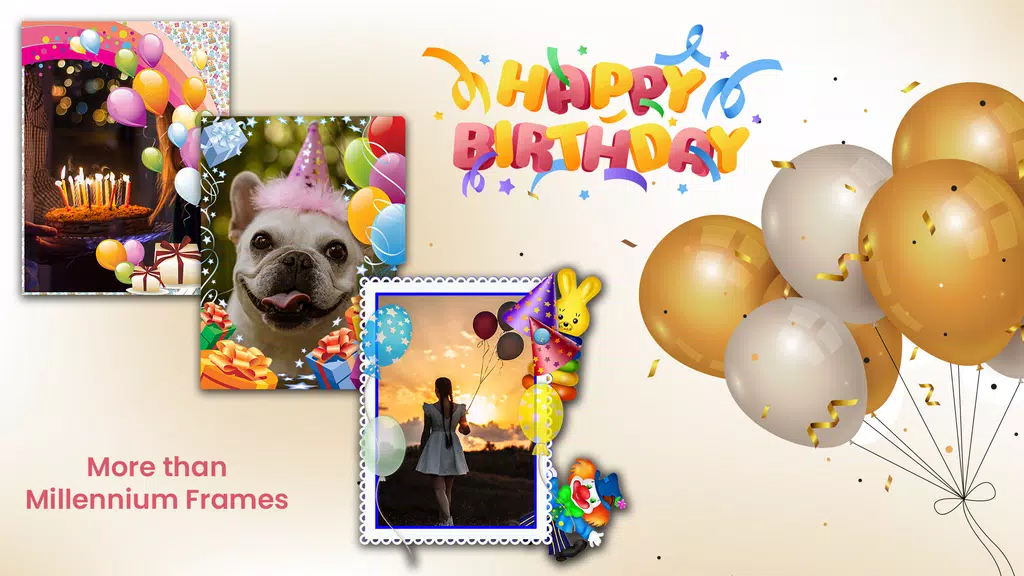 Make Birthday Video With Music ภาพหน้าจอ 1