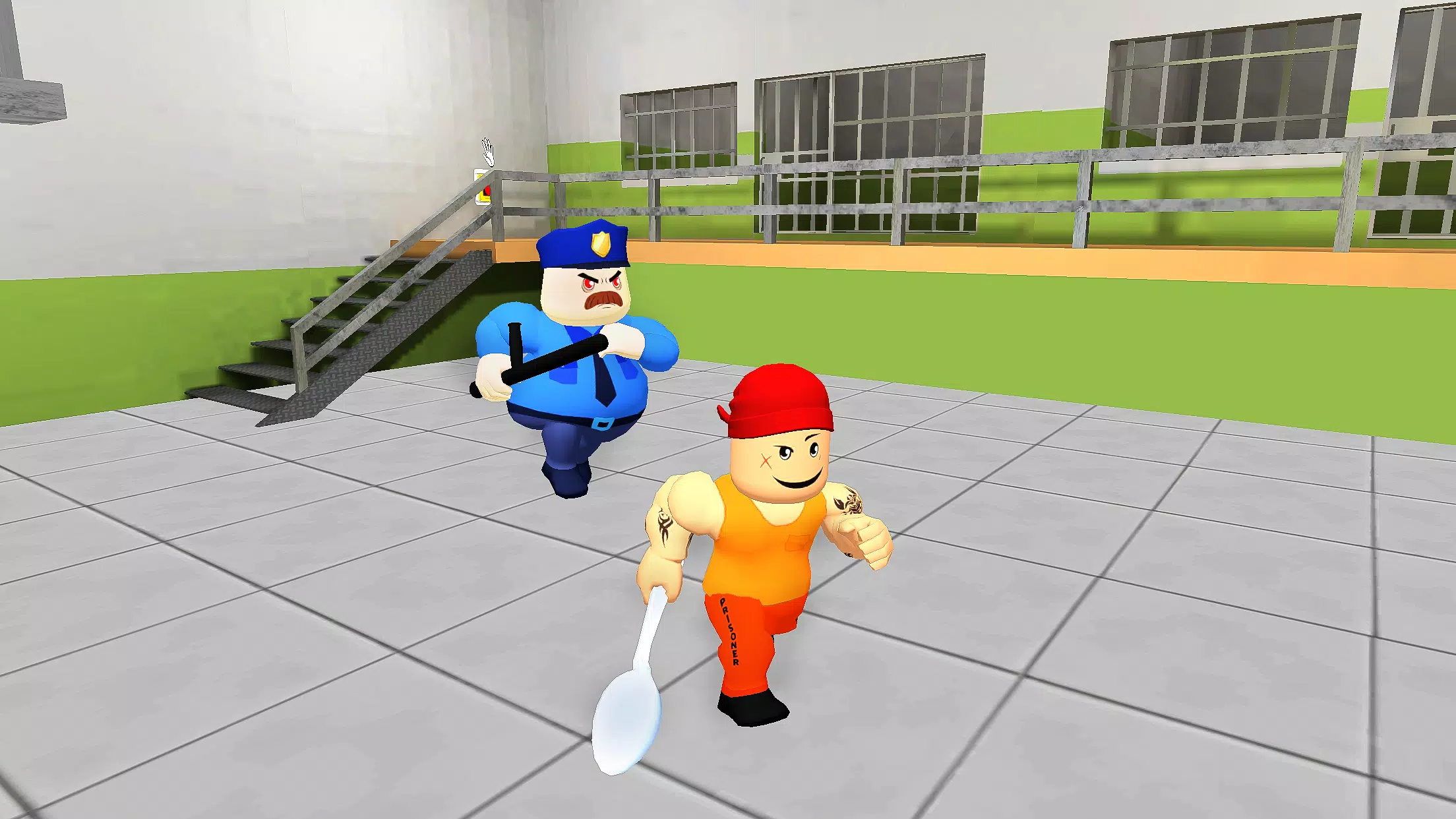 Obby Escape: Prison Breakout Ekran Görüntüsü 0