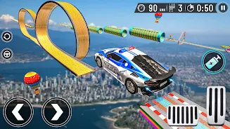 Car Games: Stunts Car Racing स्क्रीनशॉट 2