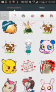 Emoji Stickers for chat Apps Captura de pantalla 0