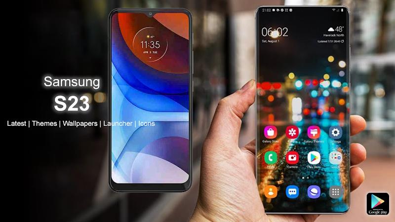 Samsung Galaxy S23 Launcher ဖန်သားပြင်ဓာတ်ပုံ 0