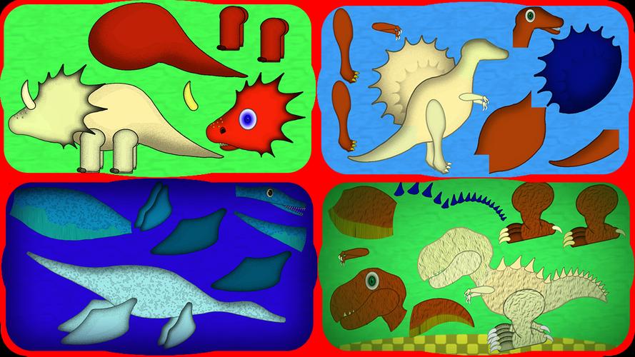 Dino ABC and puzzles應用截圖第2張