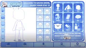 Gacha Snow Mod Ảnh chụp màn hình 2
