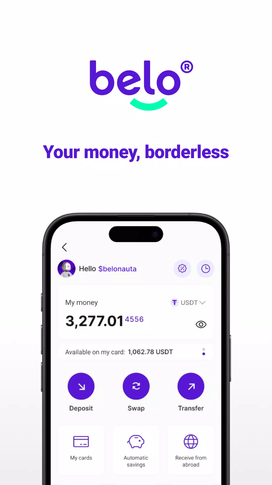 Belo: your financial passport Скриншот 0