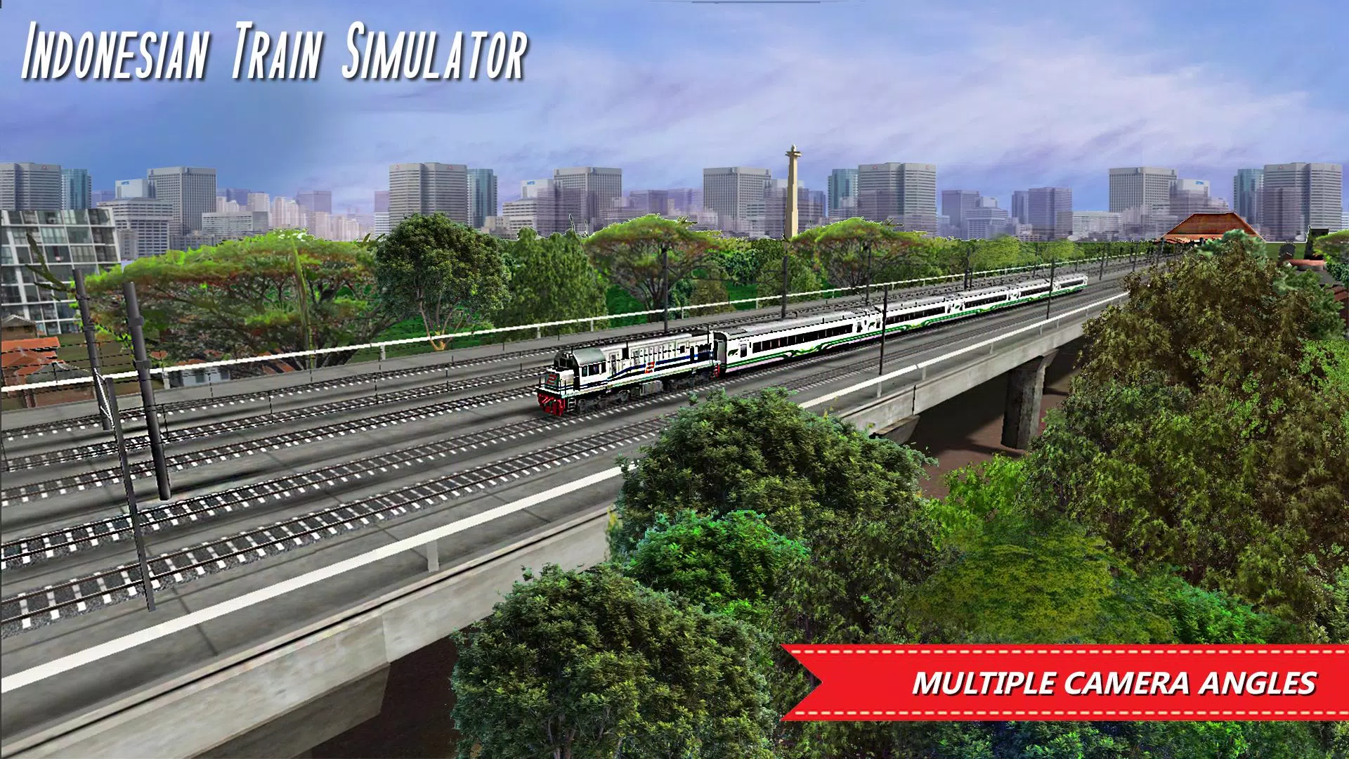 Indonesian Train Sim: Game Schermafbeelding 0