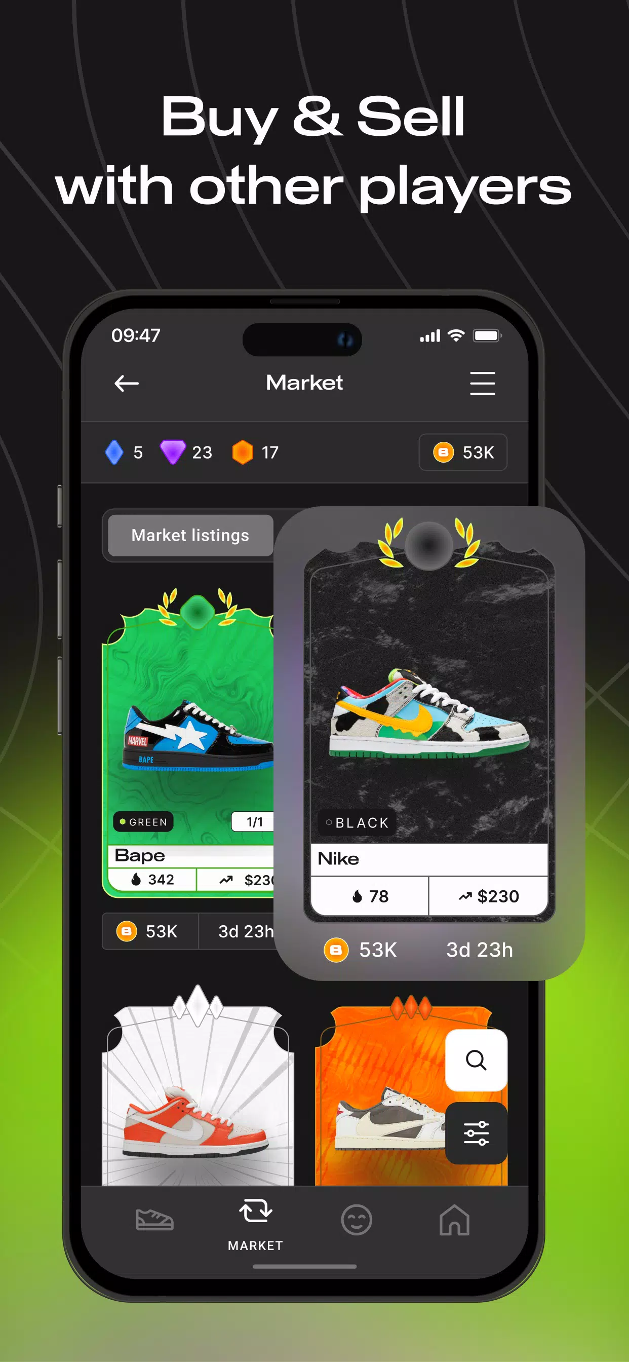 Boxed Up: Sneaker Card Game Ekran Görüntüsü 2