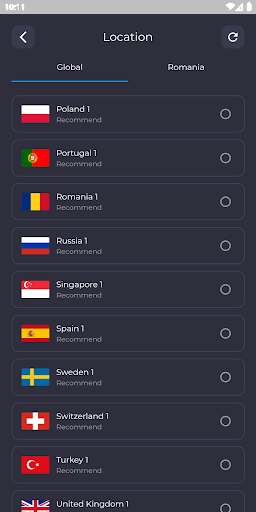 Schermata Romania VPN - Get Romanian IP 3