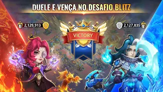 Schermata Castle Clash: Governe o Mundo 1