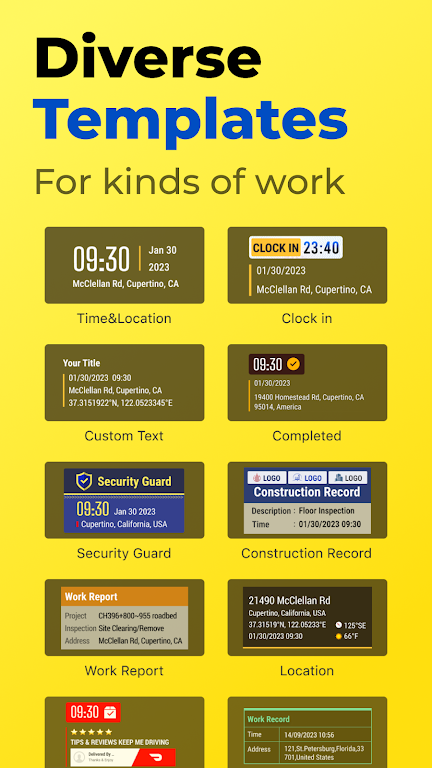 Schermata Timemark: Timestamp Camera,GPS 3