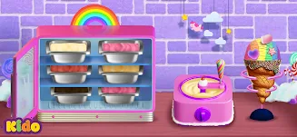 Ice Cream Making Game For Kids Zrzut ekranu 2