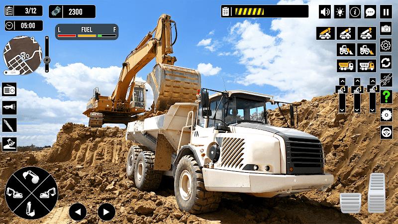 Schermata Construction Game: Truck Games 1