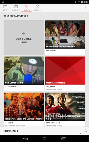 Meetup: Social Events & Groups Screenshot 2