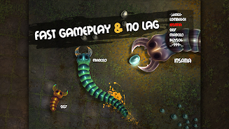 Insatiable.io -Slither Snakes Capture d'écran 1