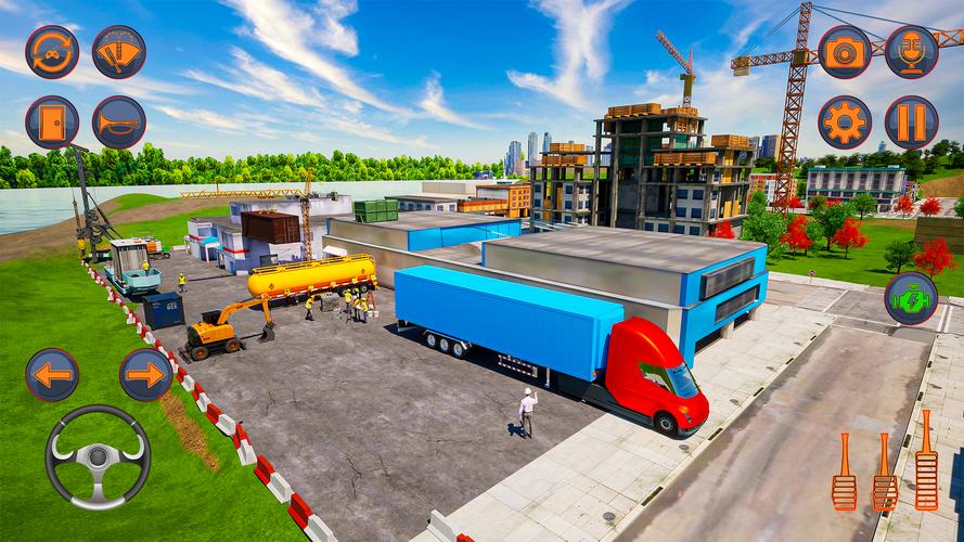 US Cargo Truck Games 3D ภาพหน้าจอ 3