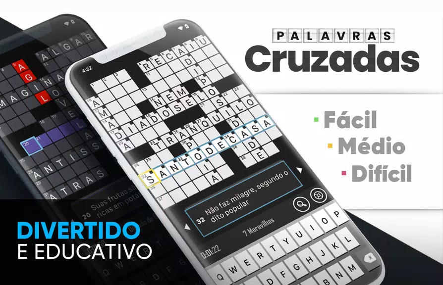 Palavras Cruzadas em Português ဖန်သားပြင်ဓာတ်ပုံ 0