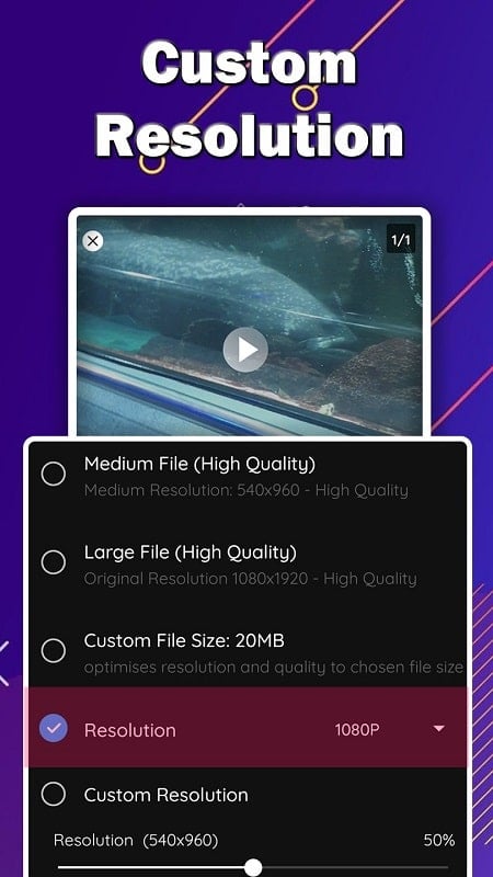 Compress Video – Video Resizer ภาพหน้าจอ 3