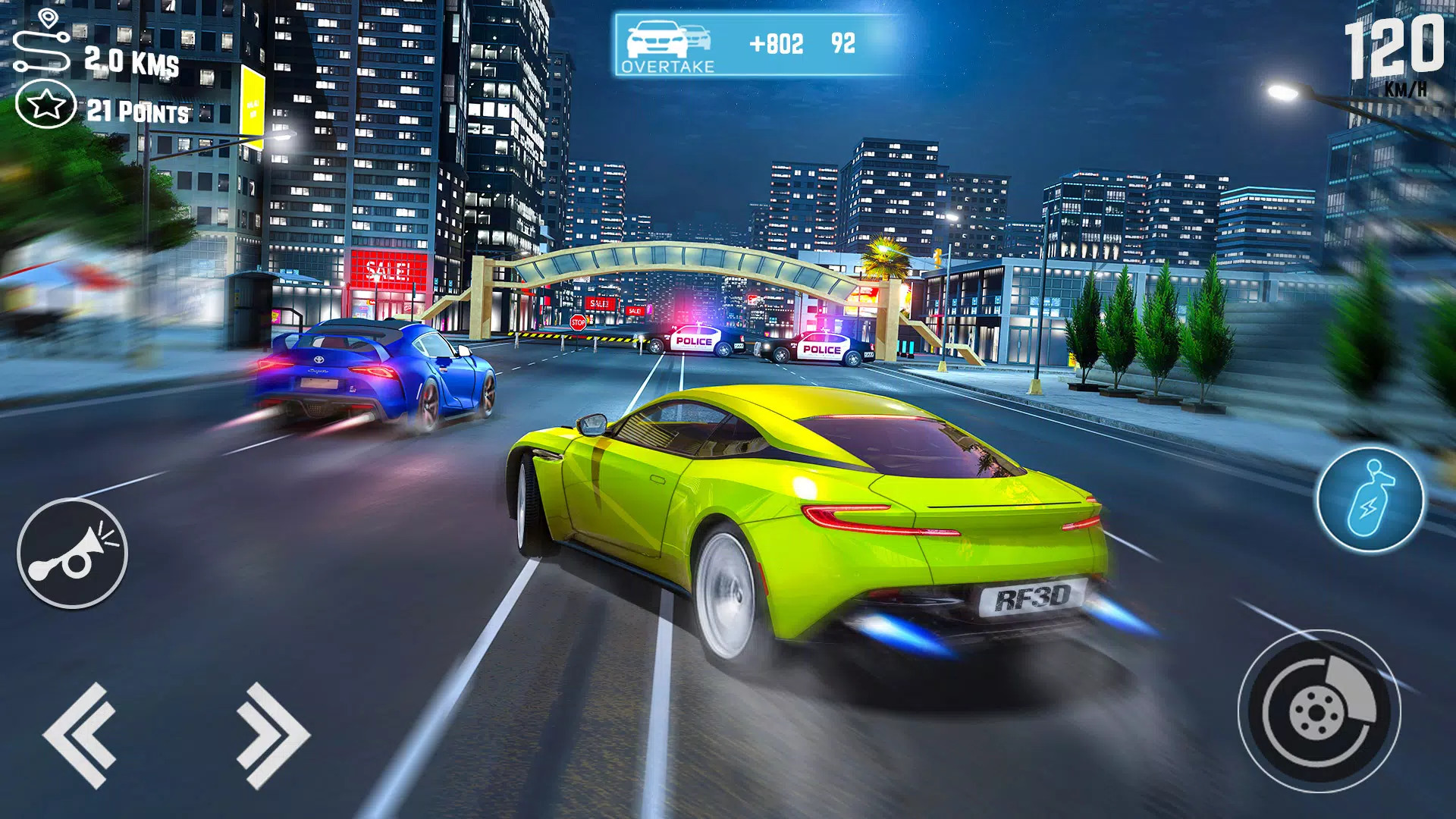 Real Highway Car Racing Game Скриншот 2