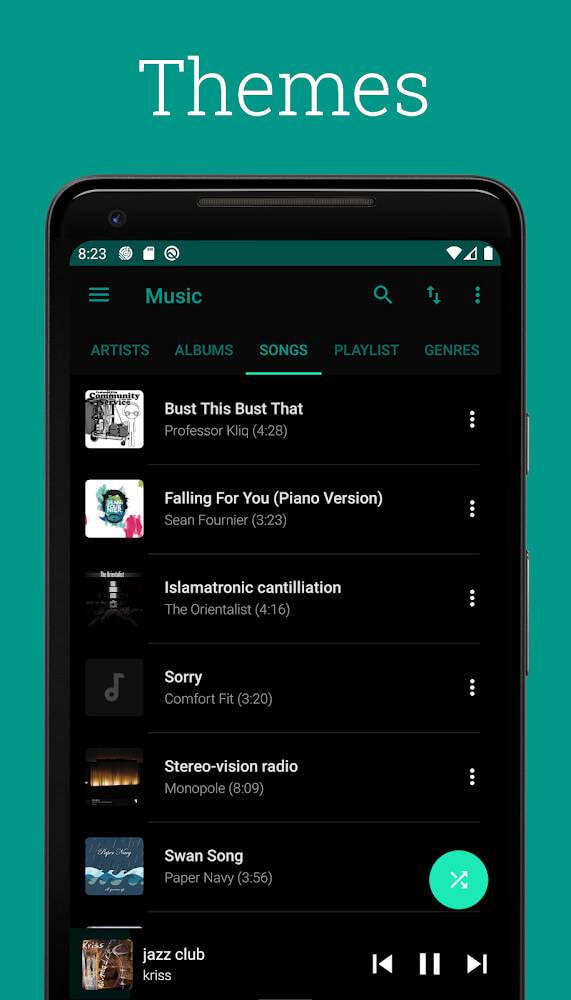 Pixel+ – Music Player ဖန်သားပြင်ဓာတ်ပုံ 2