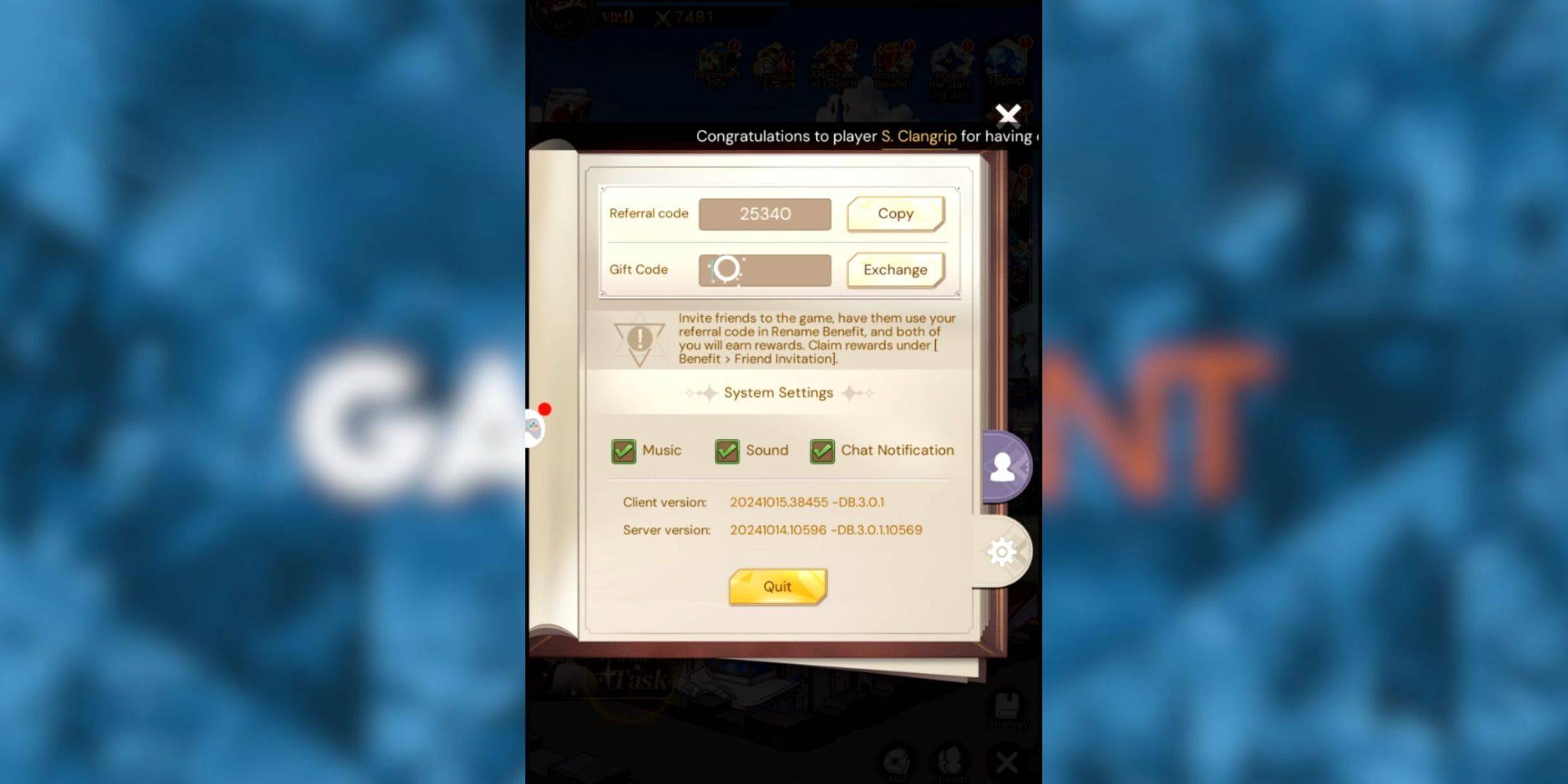 Eden Fantasia Code Redemption Location