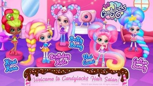 Candylocks Hair Salon Tangkapan skrin 1