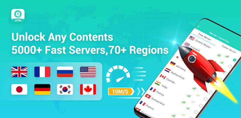 VPN - Fast & Unlimited VPN Capture d'écran 0