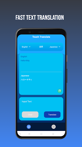 Touch Translate-Fast Vpn Captura de tela 1