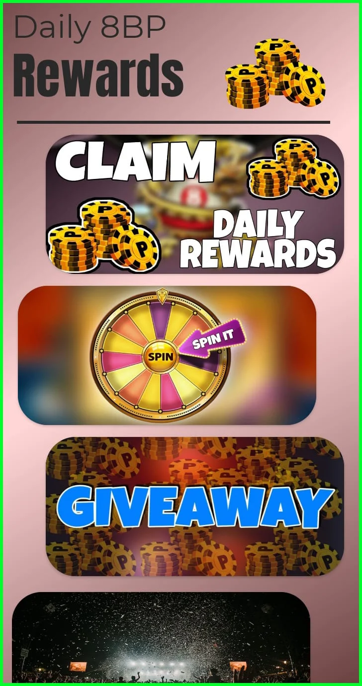 8Ball Pool free coins & cash rewards Capture d'écran 2