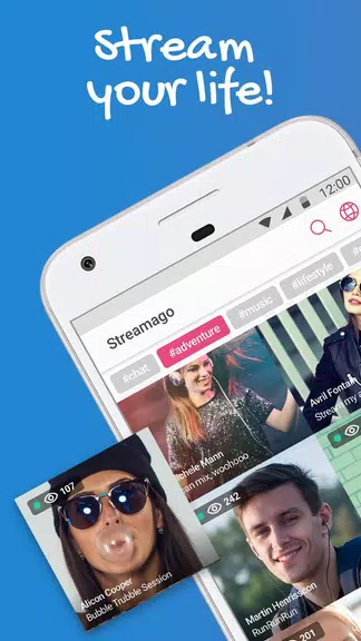 Streamago - Live Video Streaming Ảnh chụp màn hình 0