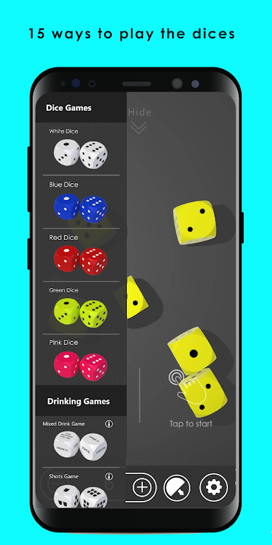 Dices: Bluffing game, Party dice games Captura de pantalla 1