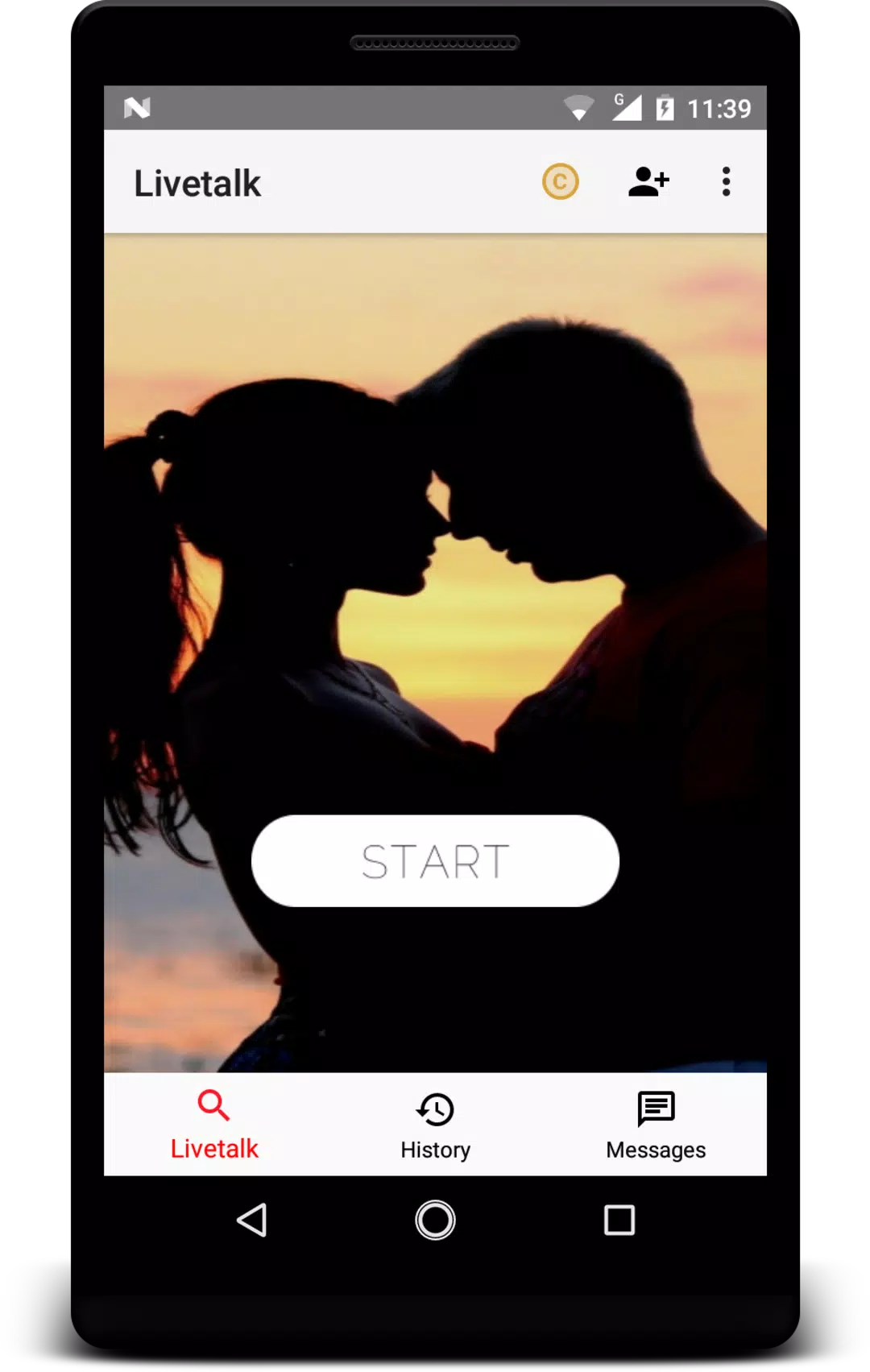 Livetalk - Live Video Chat Tangkapan skrin 0