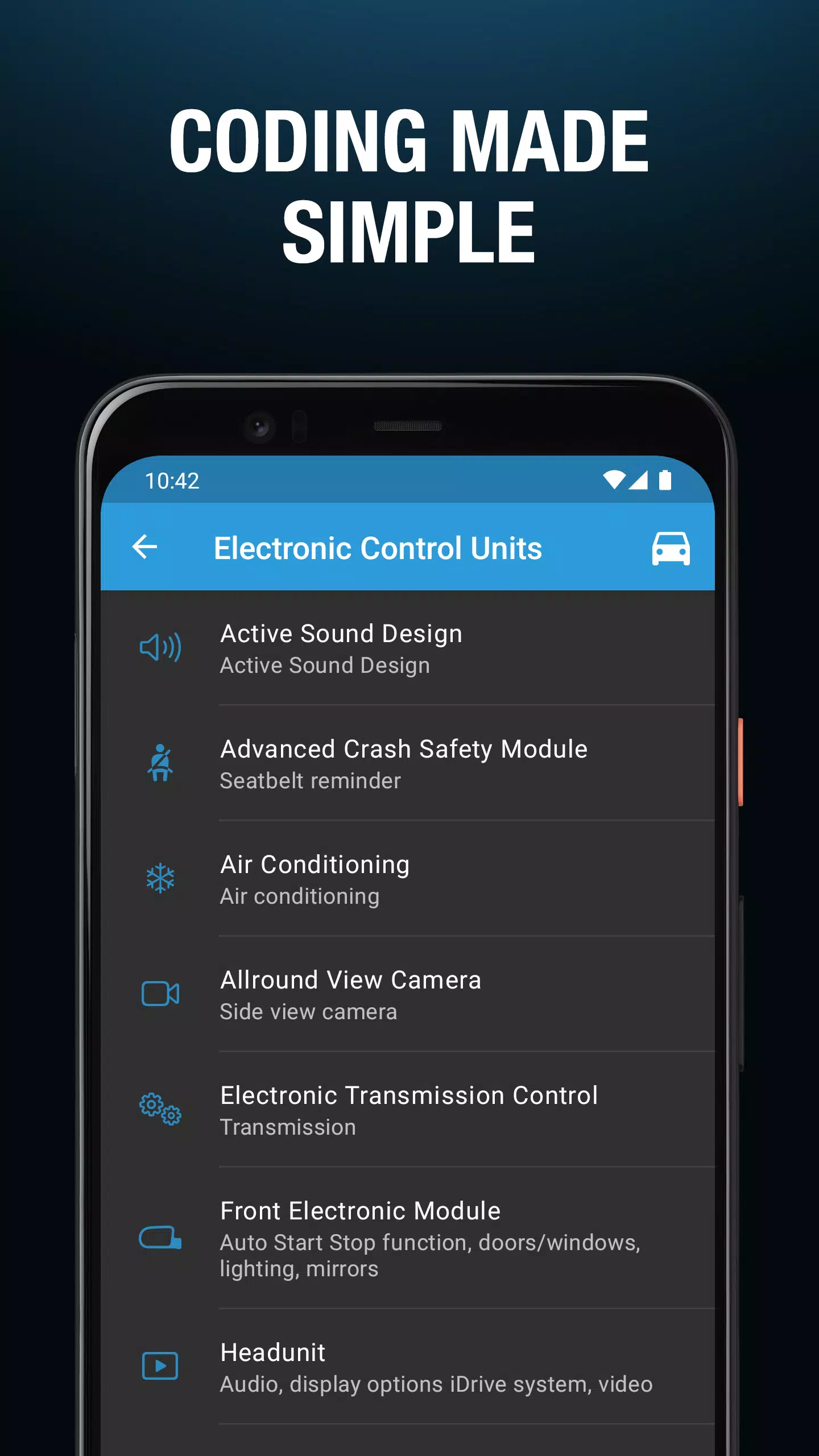 BimmerCode Ekran Görüntüsü 0